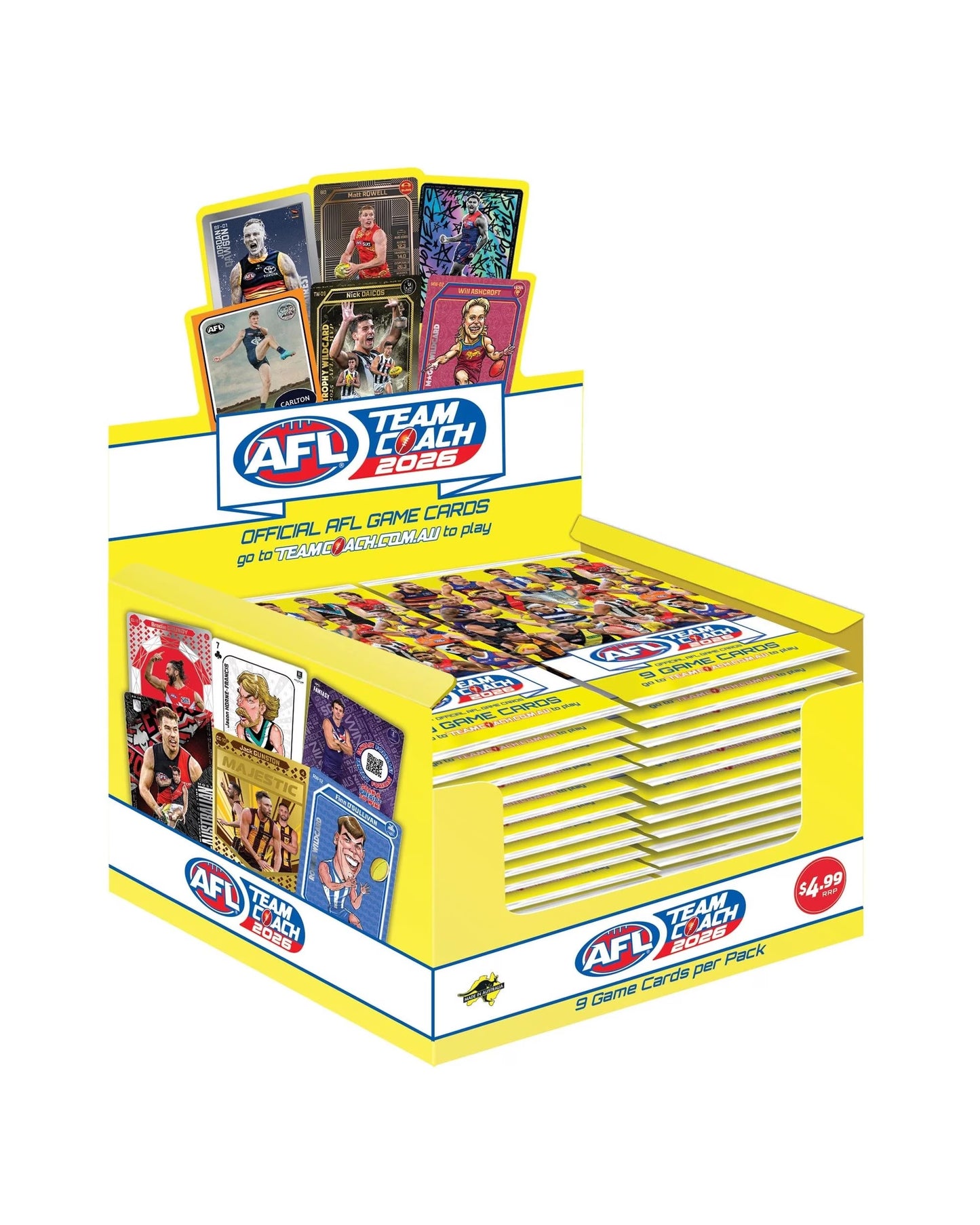 AFL 2026 Teamcoach Trading Cards Booster Box