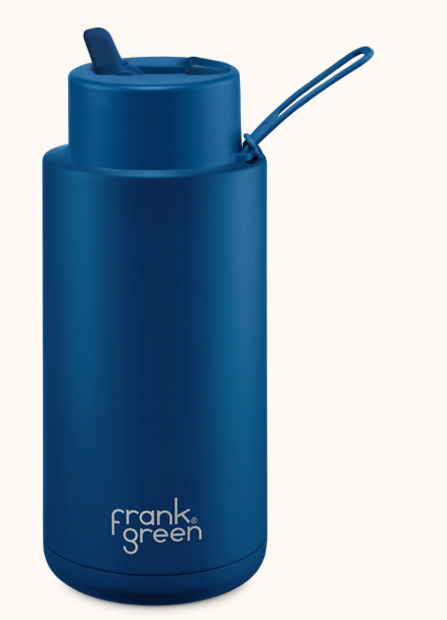 Frank Green Ceramic Reusable Bottle 34oz/1,000ml