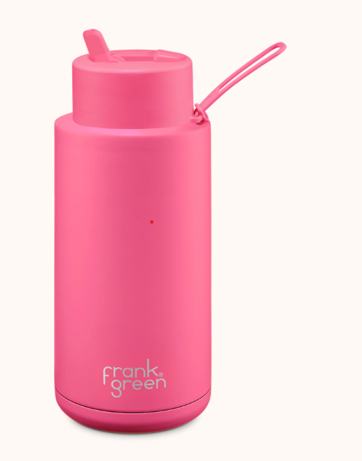 Frank Green Ceramic Reusable Bottle 34oz/1,000ml