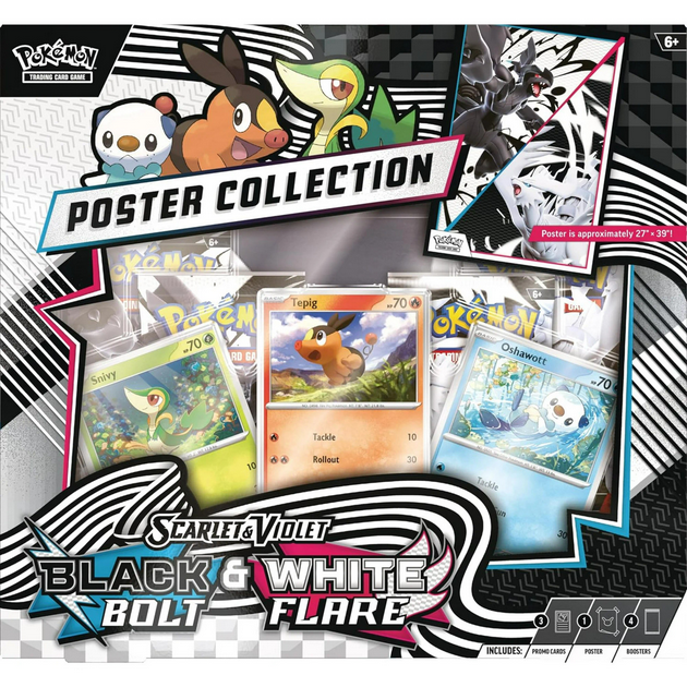 Pokemon TCG Scarlet & Violet 10.5 Unova Poster Box
