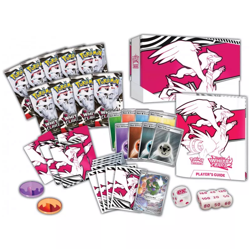 Pokemon TCG Scarlet & Violet 10.5 White Flare Elite Trainer Box