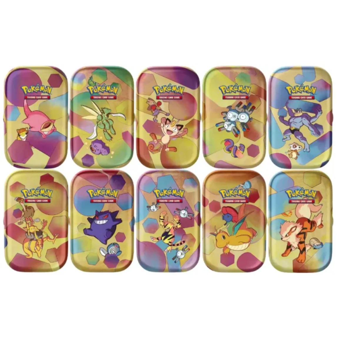 Pokemon TCG Scarlet & Violet—151 Mini Tin, set of 10 factory sealed