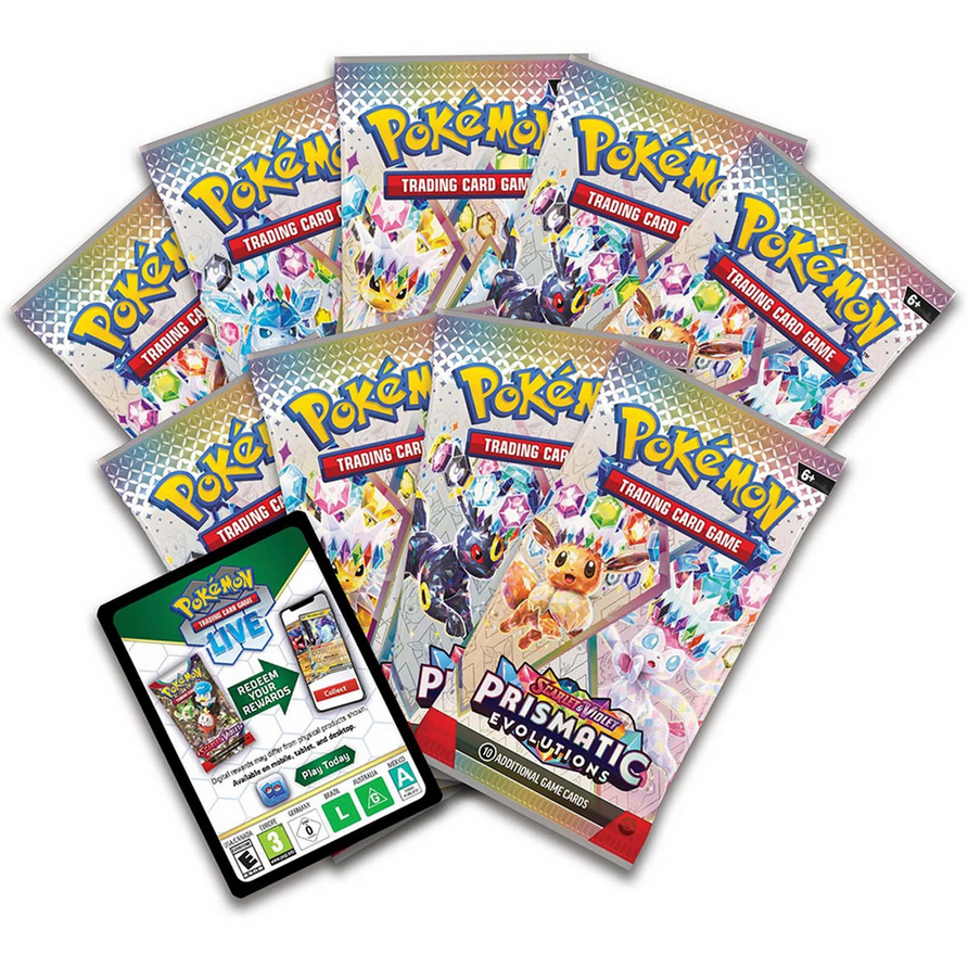 Pokemon TCG Scarlet & Violet 8.5 Prismatic Evolutions Elite Trainer Box