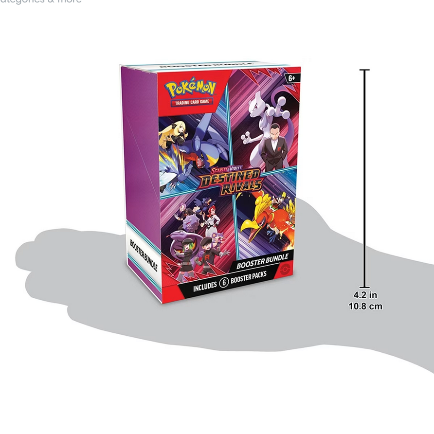 Pokemon TCG Scarlet & Violet 10 Destined Rivals Booster Bundle