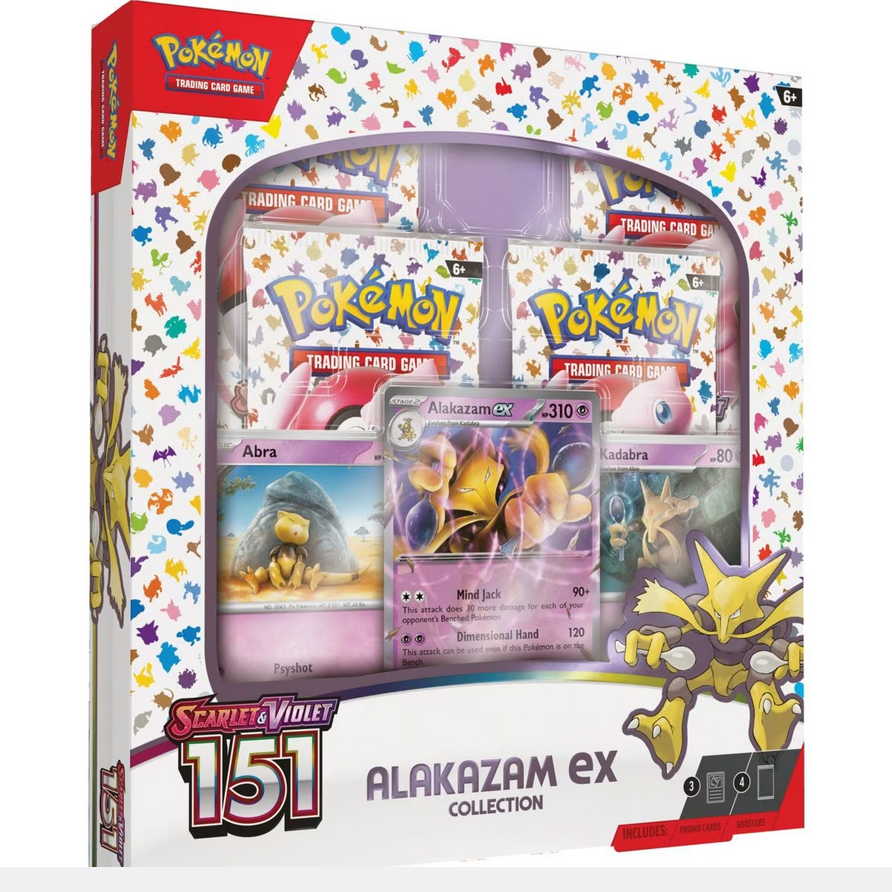 Pokemon TCG Scarlet & Violet—151 Collection—Alakazam ex