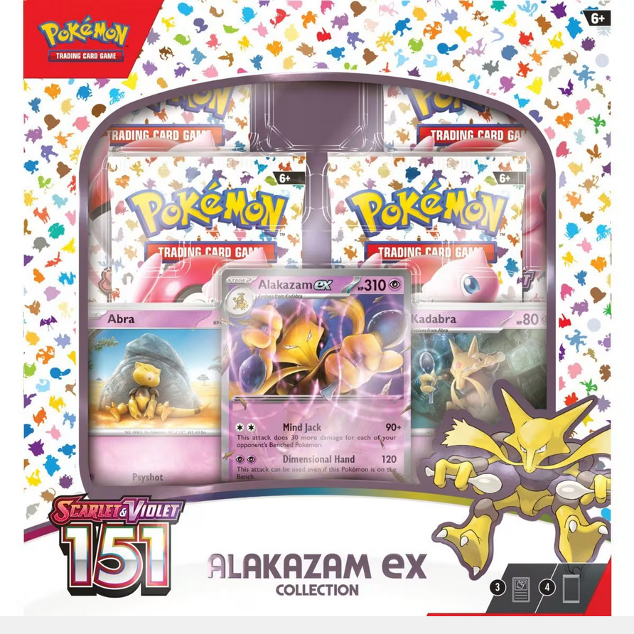Pokemon TCG Scarlet & Violet—151 Collection—Alakazam ex