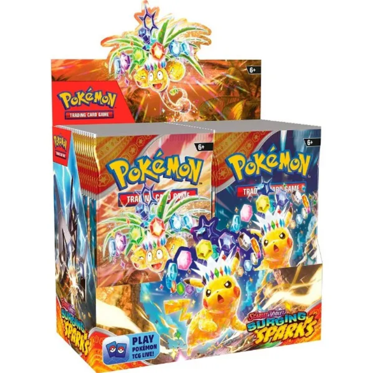 Pokemon TCG Scarlet & Violet 8 Surging Sparks Booster - Factory Sealed 36 Pack