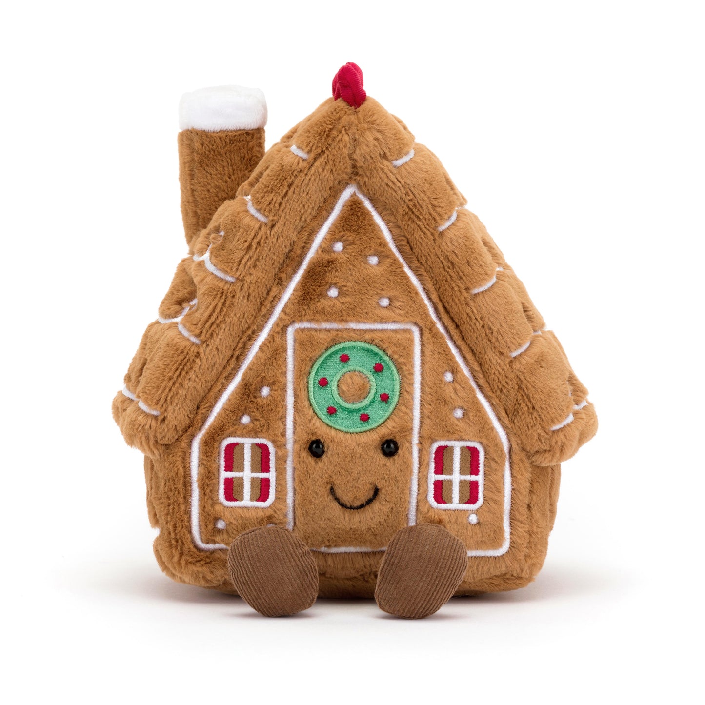 Jellycat Amuseable Gingerbread House Beige 14x18x22cm