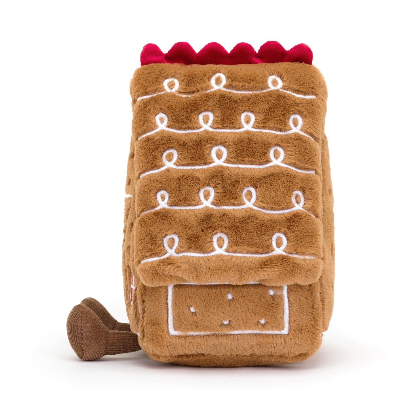 Jellycat Amuseable Gingerbread House Beige 14x18x22cm