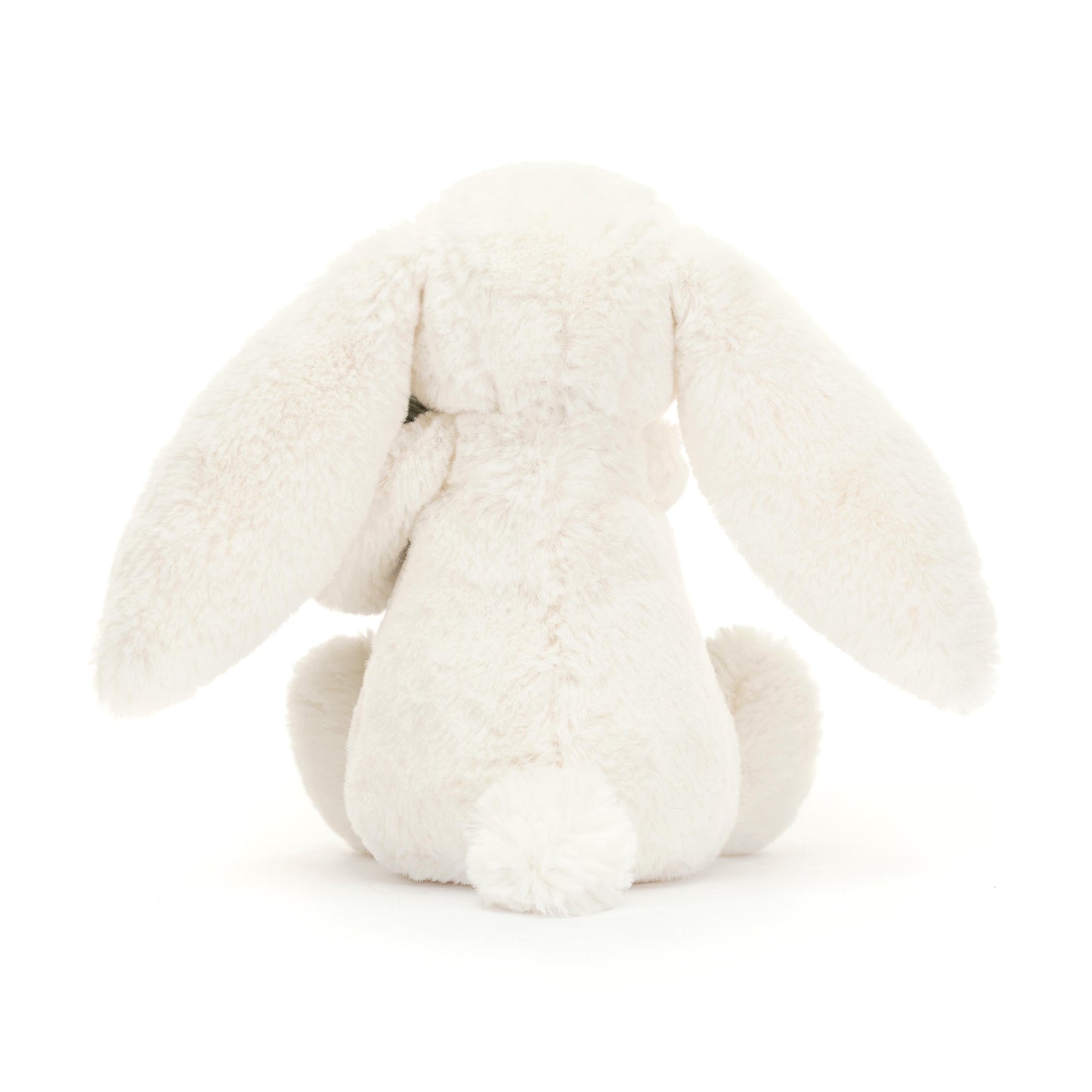 Jellycat Bashful Bunny with Christmas Tree Cream 8x9x18cm