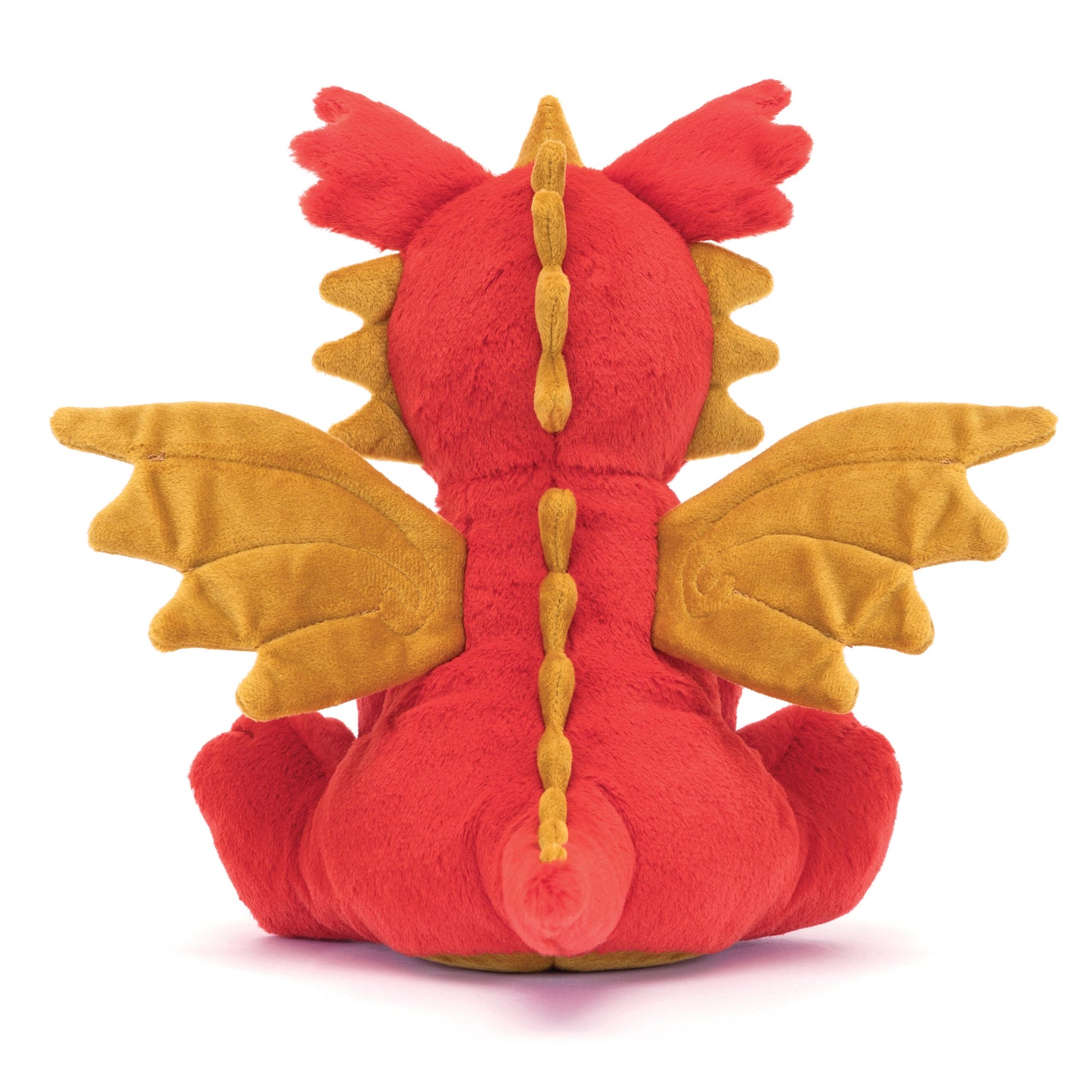 Jellycat Darvin Dragon Red & Gold 24x20x12cm
