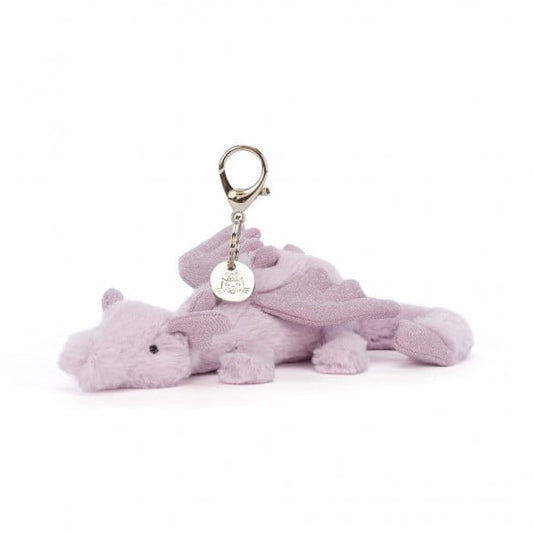 Jellycat Clip-On Keychain Bag Charm Collection-Dragon