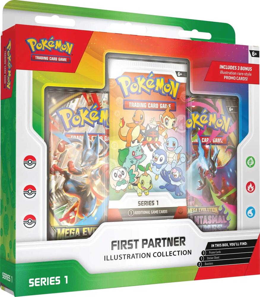 Pokemon TCG  First Partner Illustration Collection (Series 1) |