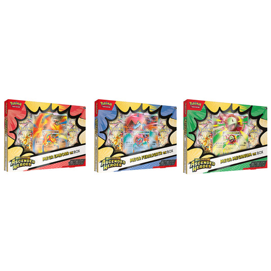 Pokemon TCG Ascended Heroes ex Box- set of 3 boxes