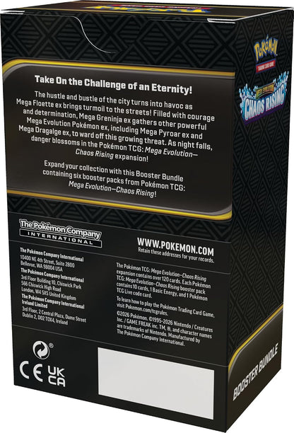 Pokemon TCG Mega Evolutions 4 Chaos Rising Booster Bundles