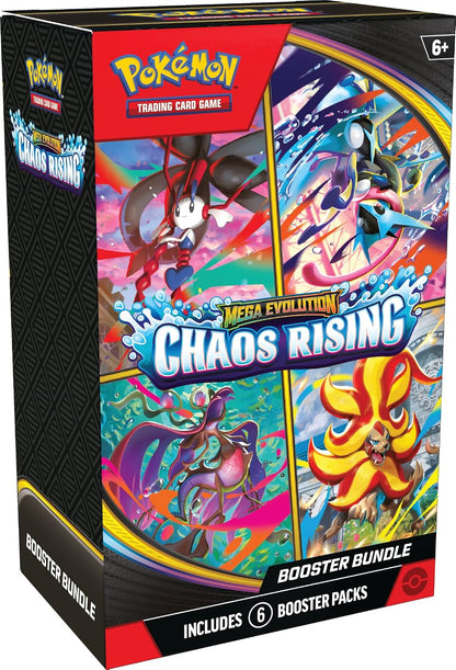 Pokemon TCG Mega Evolutions 4 Chaos Rising Booster Bundles