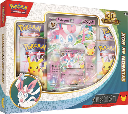 Pokémon TCG: 30th Celebration Pokémon ex Box -- Set of 2 Boxes