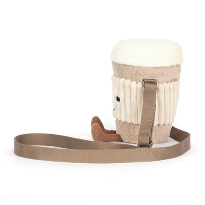 Jellycat Amuseable Perkle Coffee-to-go Shoulder Bag 22cm