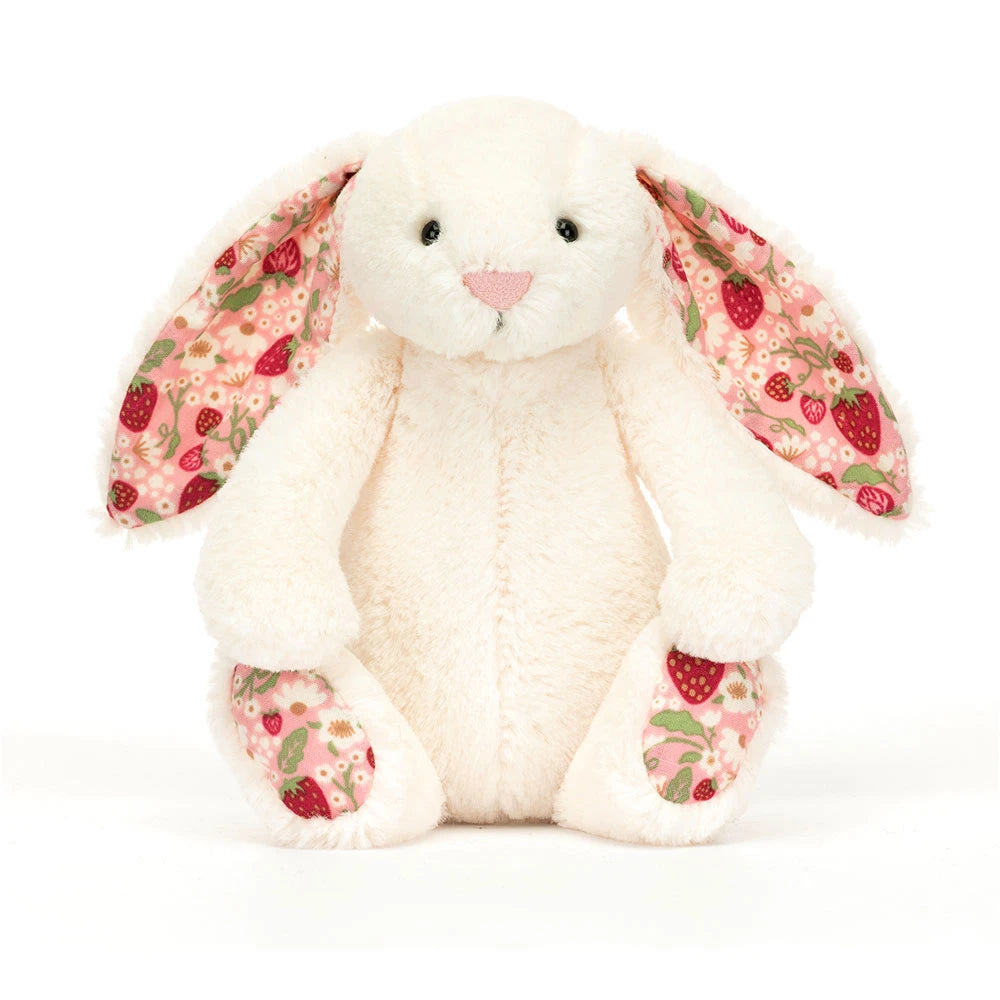Jellycat Blossom Cream Bunny 'Berry' Little (Small) 18cm