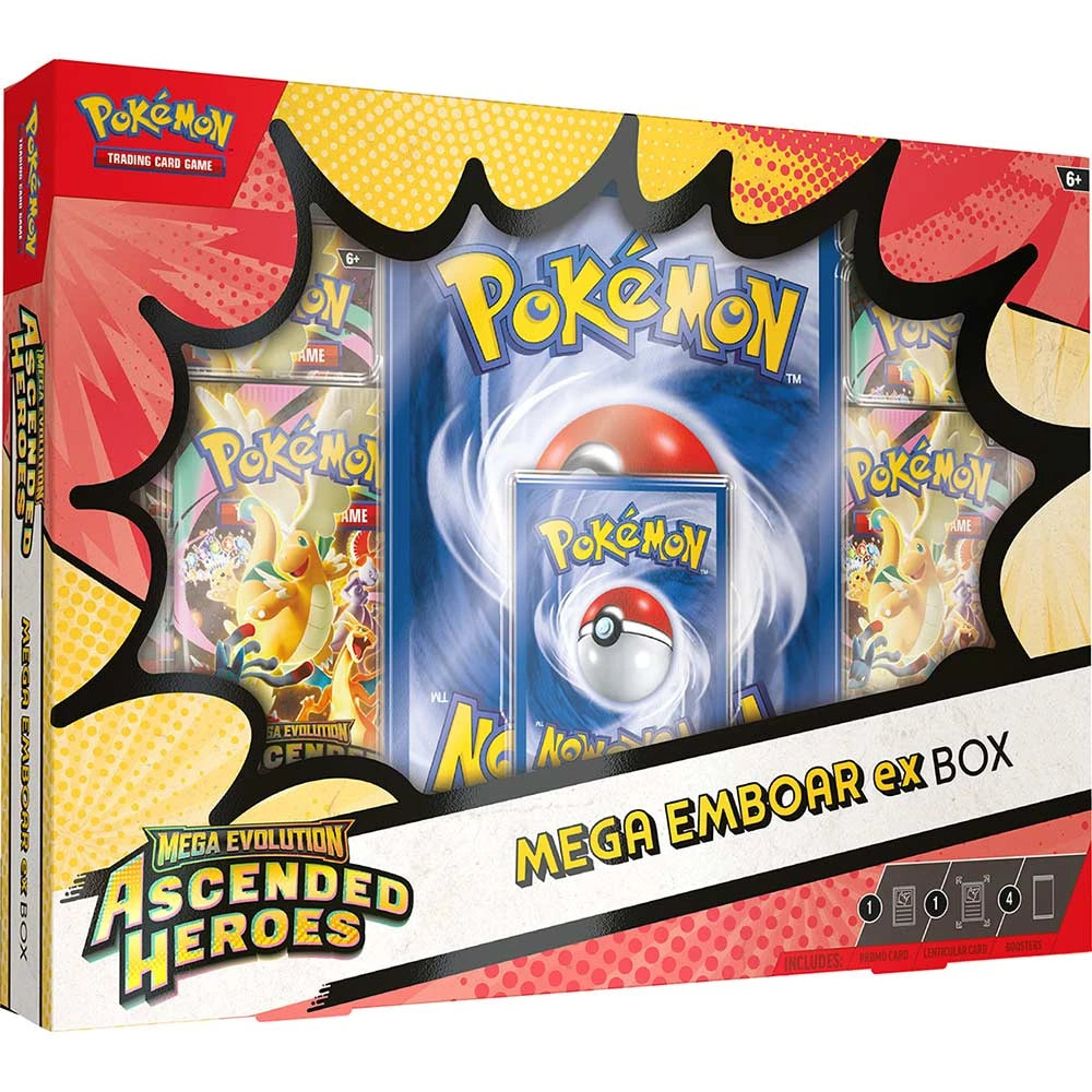 Pokemon TCG Ascended Heroes ex Box- set of 3 boxes
