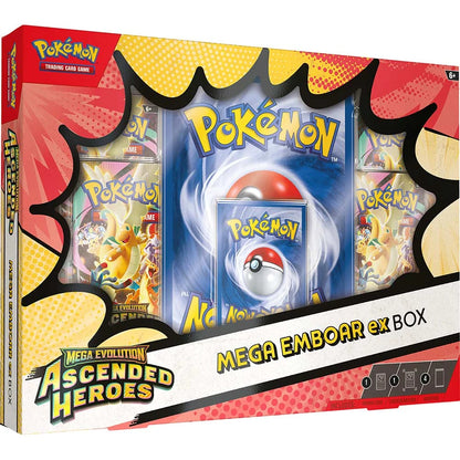 Pokemon TCG Ascended Heroes ex Box- set of 3 boxes