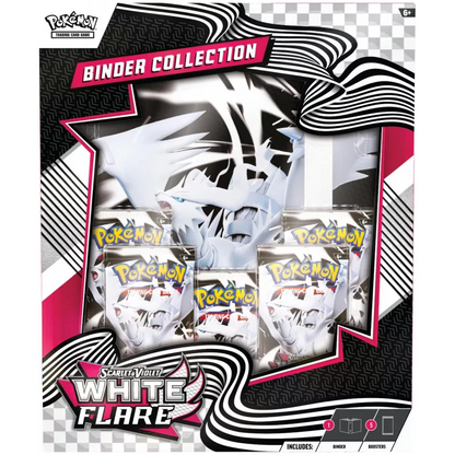 Pokemon TCG Scarlet & Violet 10.5 White Flare Binder Box