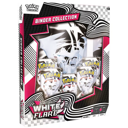 Pokemon TCG Scarlet & Violet 10.5 White Flare Binder Box