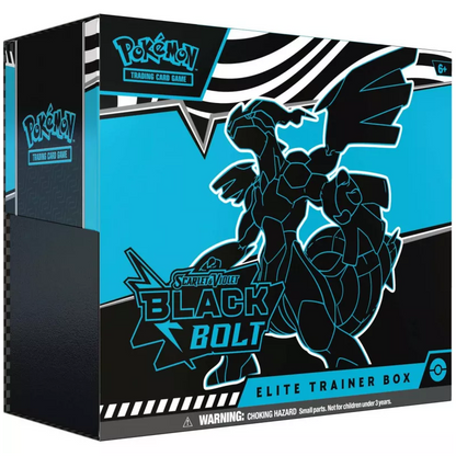 Pokemon TCG Scarlet & Violet 10.5 Black Bolt Elite Trainer Box