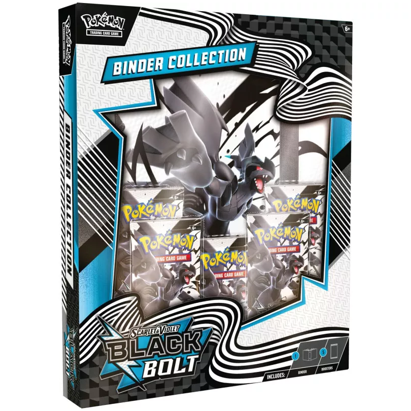 Pokemon TCG Scarlet & Violet 10.5 Black Bolt Binder Box