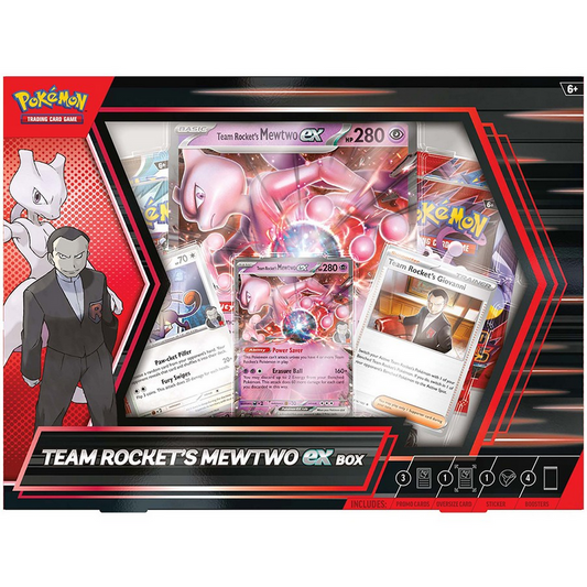 Pokemon TCG Team Rocket's Mewtwo ex Box