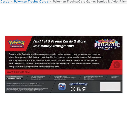 Pokemon TCG Scarlet & Violet 8.5 Prismatic Evolutions Surprise Box