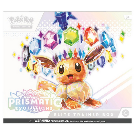 Pokemon TCG Scarlet & Violet 8.5 Prismatic Evolutions Elite Trainer Box