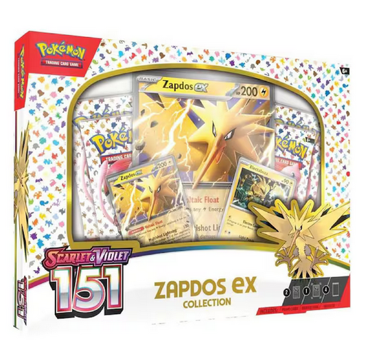 Pokemon TCG Scarlet & Violet—151 Collection—Zapdos ex