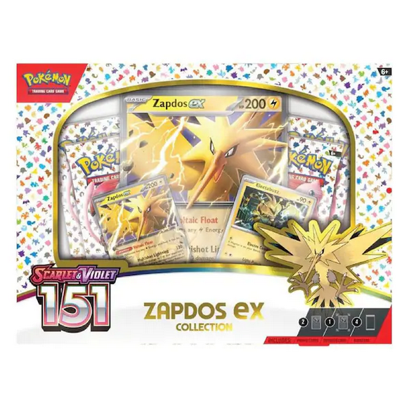 Pokemon TCG Scarlet & Violet—151 Collection—Zapdos ex