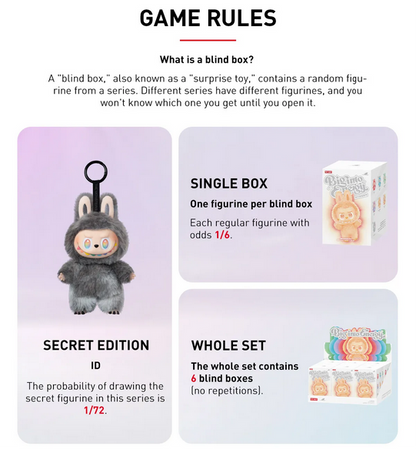 THE MONSTERS Big into Energy Series-Vinyl Plush Pendant Blind Box