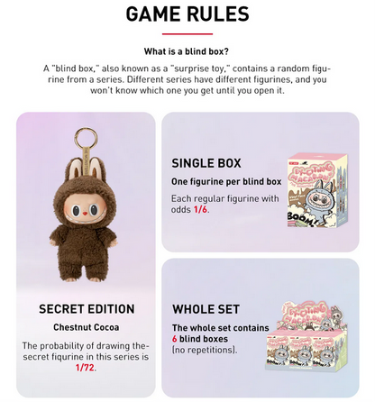 THE MONSTERS - Exciting Macaron Vinyl Face Blind Box