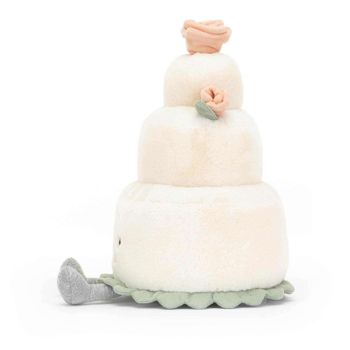 Jellycat Amuseables Wedding Cake White 19x19x28cm