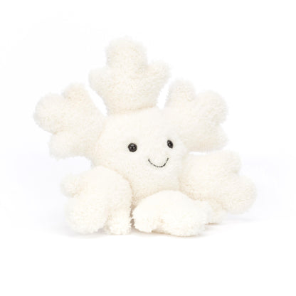 Jellycat Amuseable Snowflake Little White 17x8x18cm