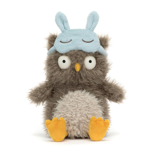 Jellycat Audrey Hootsoftly Beige 12x12x24cm