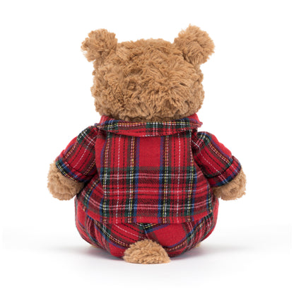 Jellycat Bartholomew Bear Bedtime Brown 8x12x26cm
