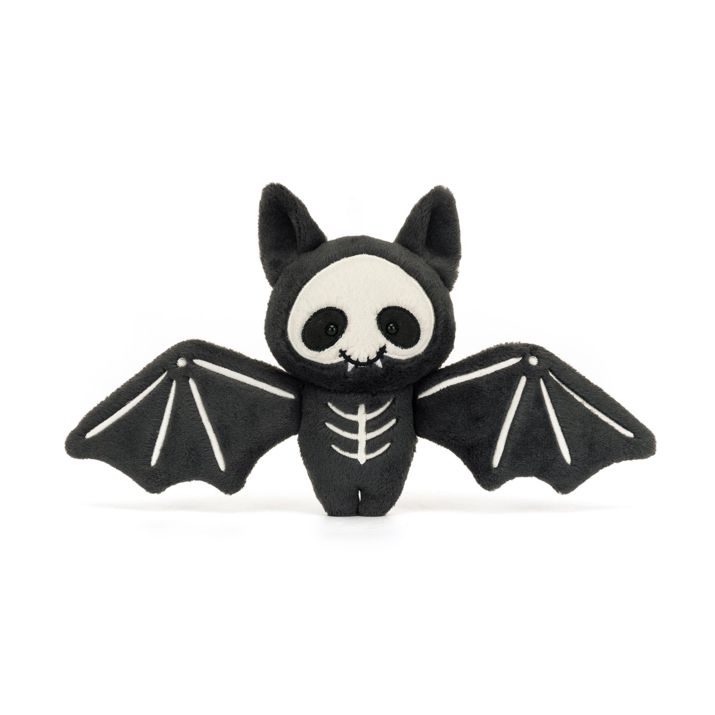 Jellycat Skelebat Jim Black & White 3x35x16cm